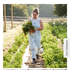 Duluth rootstock gardening zip front overalls